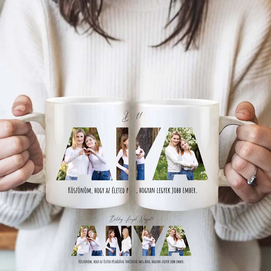 ANYA feliratos fotós bögre 3dl