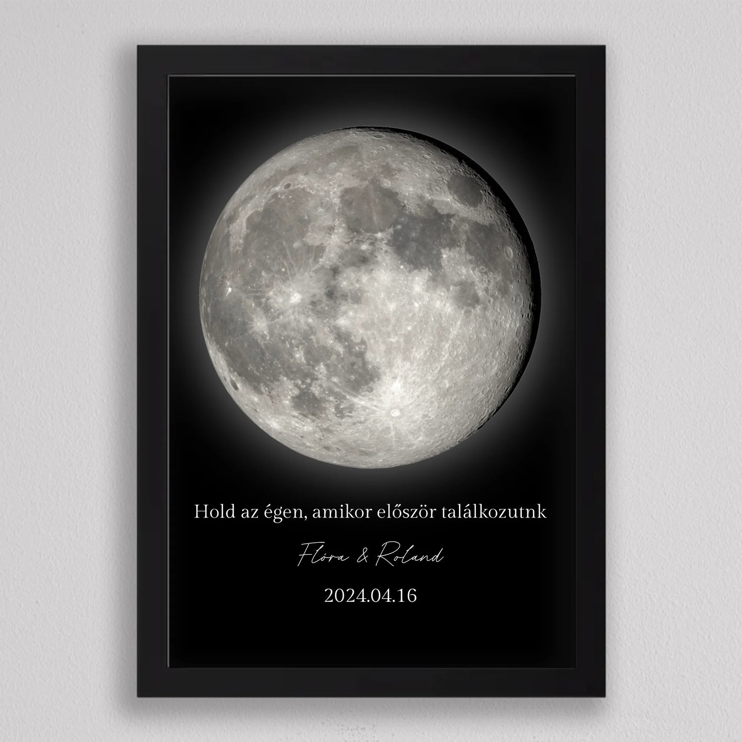 Egyedi holdfázis falikép