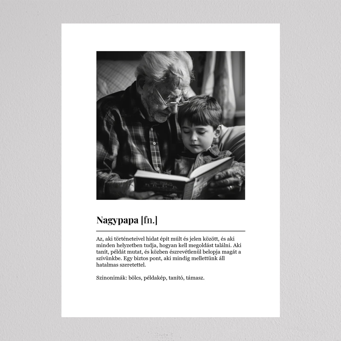 Szeretet Szótár - Nagypapa