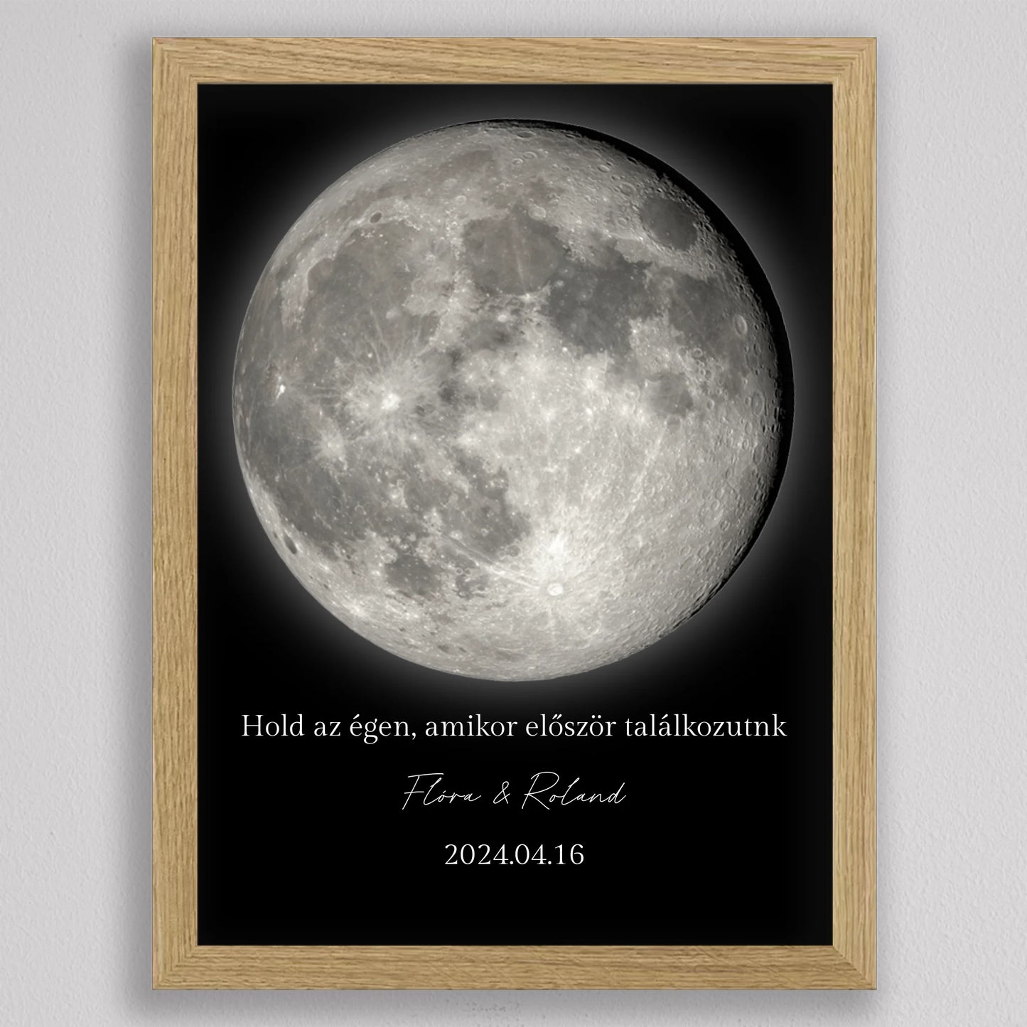 Egyedi holdfázis falikép