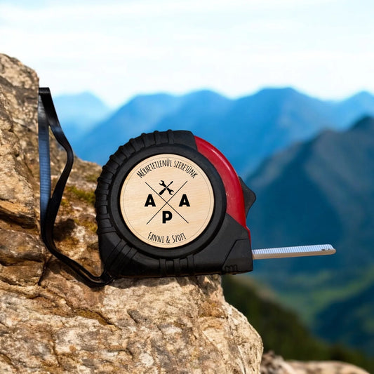 Egyedi, személyre szabható mérőszalag apáknak #2 - 5 méteres