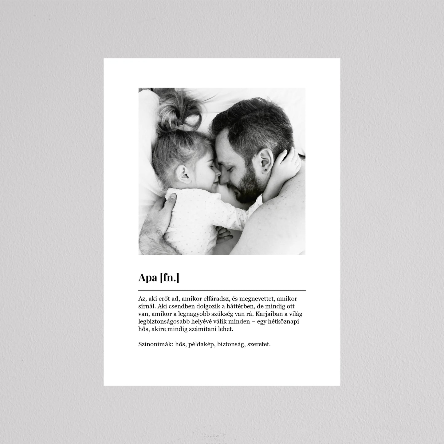 Szeretet Szótár - Apa