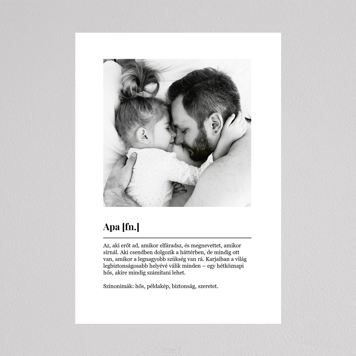 Szeretet Szótár - Apa