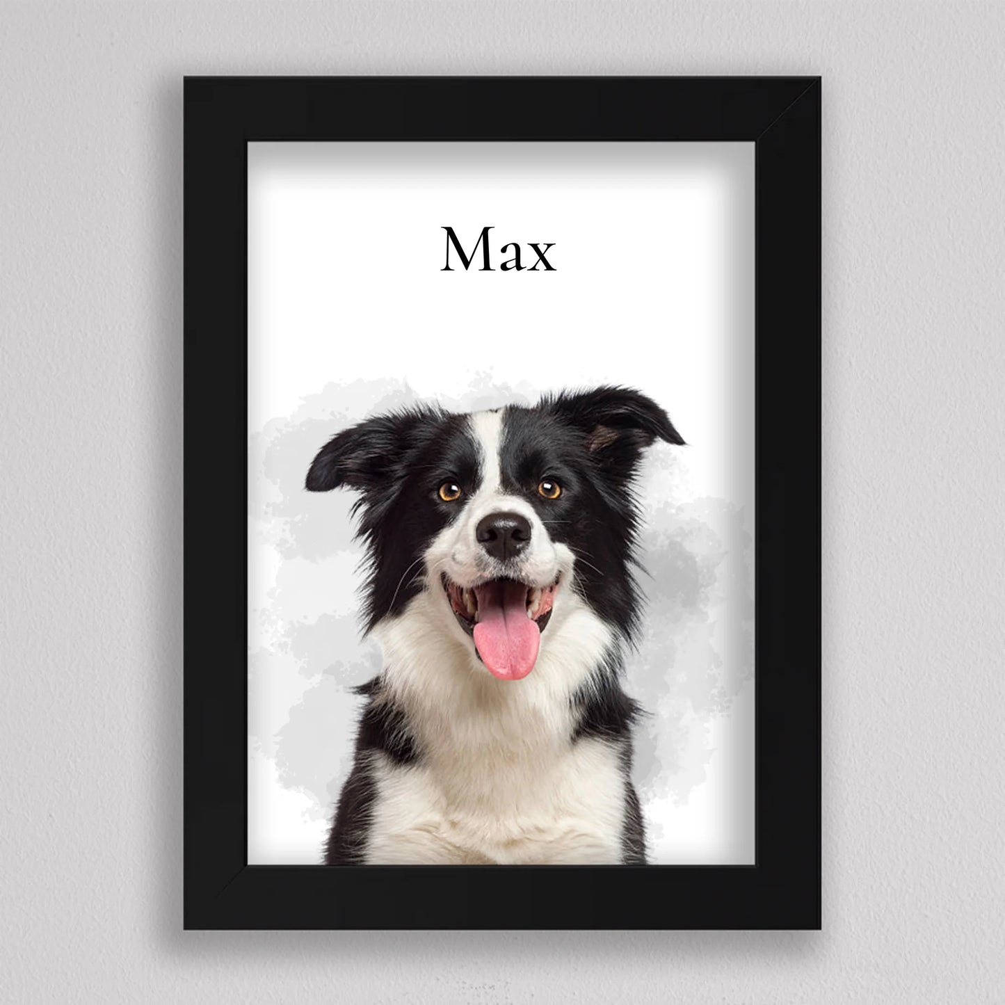 Kutya portré - Kiskedvences egyedi falikép