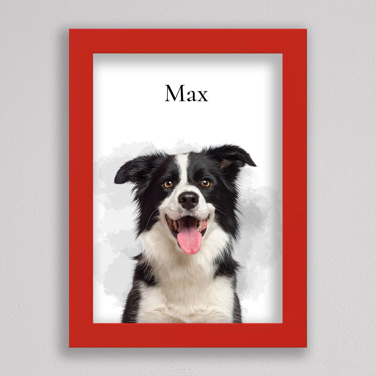 Kutya portré - Kiskedvences egyedi falikép