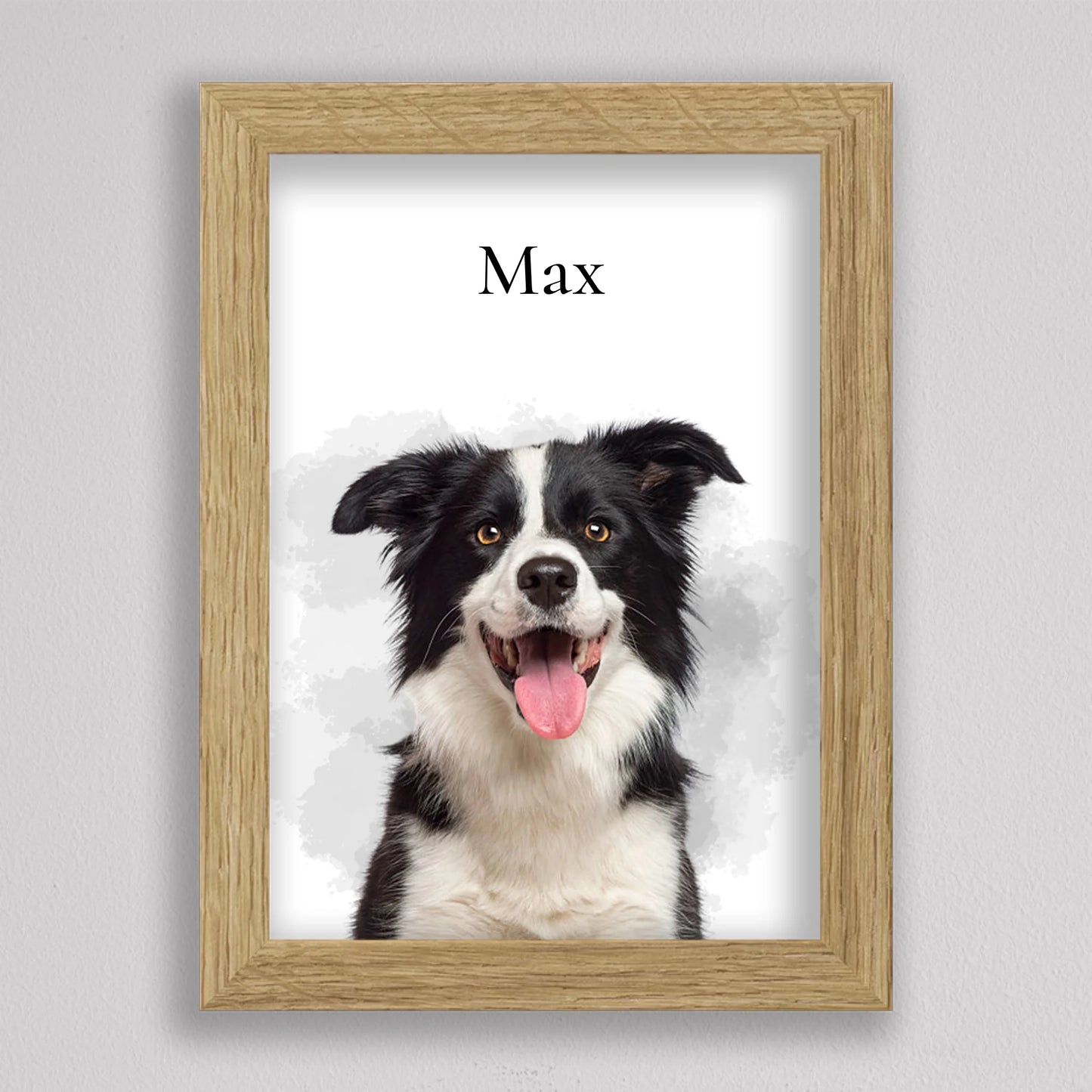 Kutya portré - Kiskedvences egyedi falikép