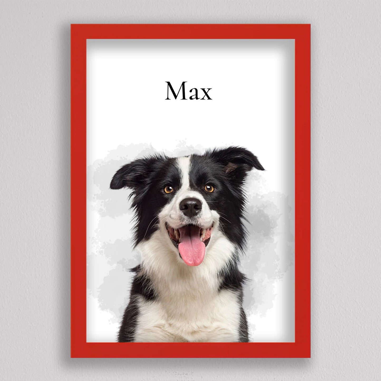 Kutya portré - Kiskedvences egyedi falikép