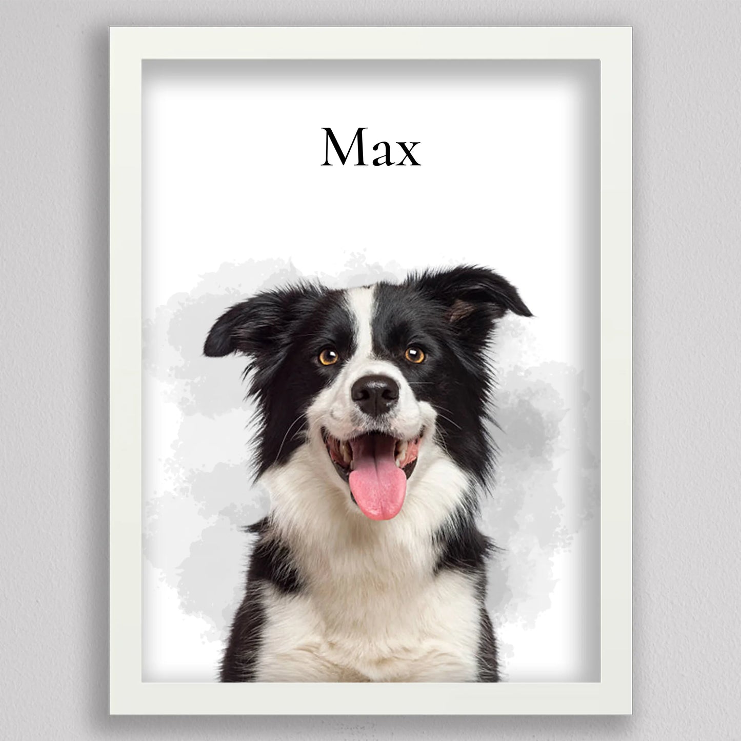 Kutya portré - Kiskedvences egyedi falikép