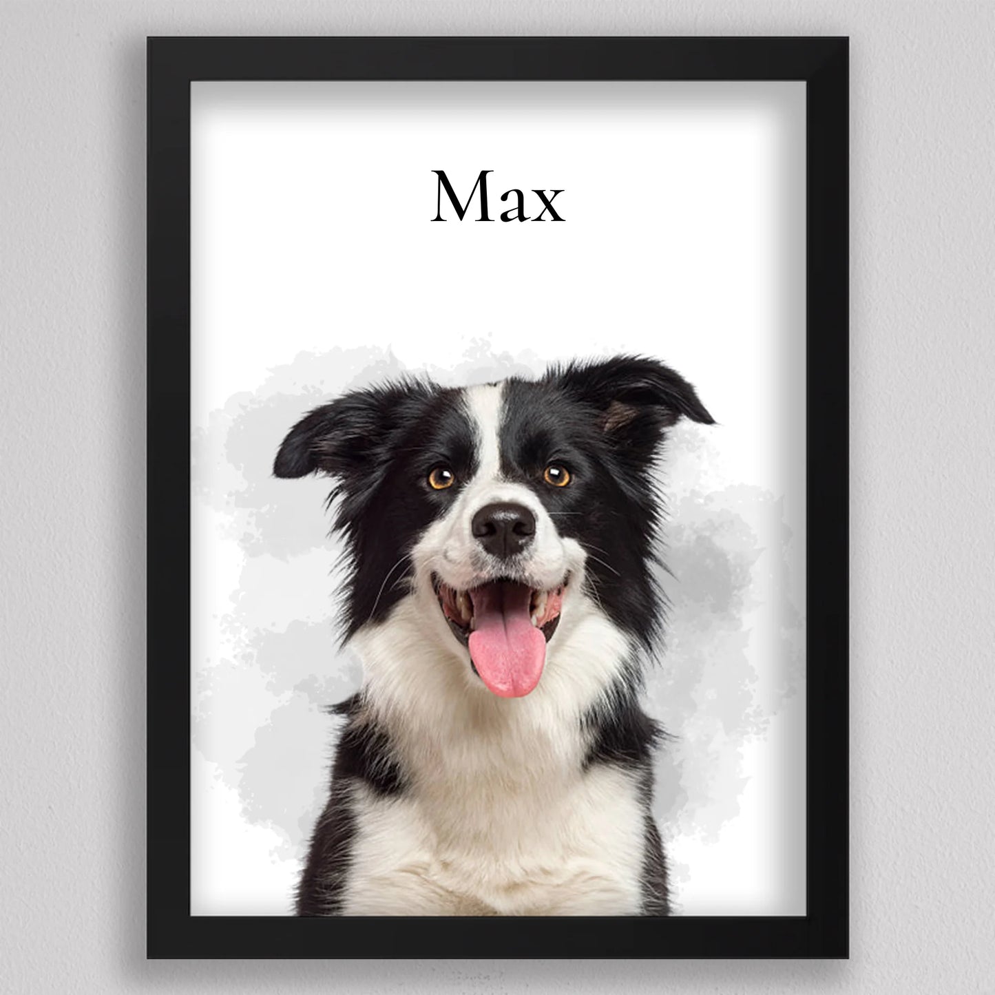 Kutya portré - Kiskedvences egyedi falikép