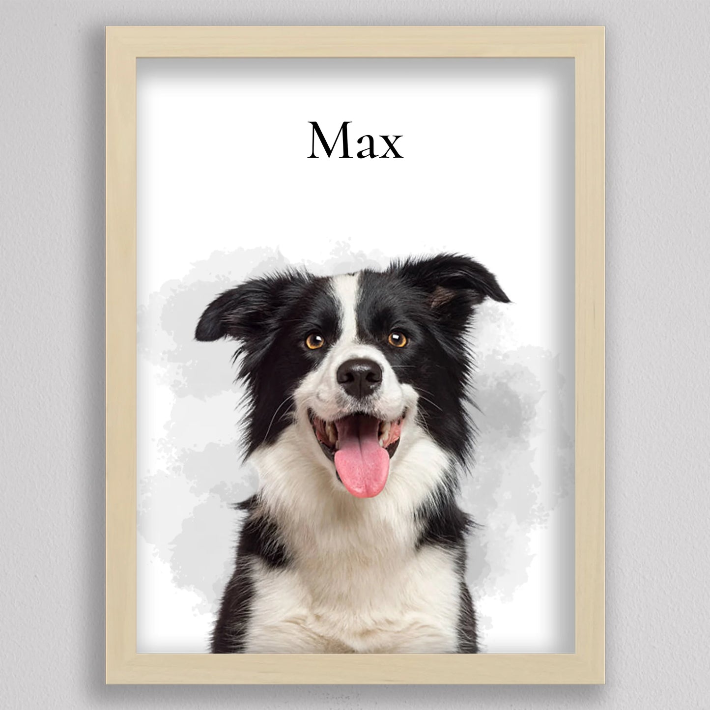 Kutya portré - Kiskedvences egyedi falikép