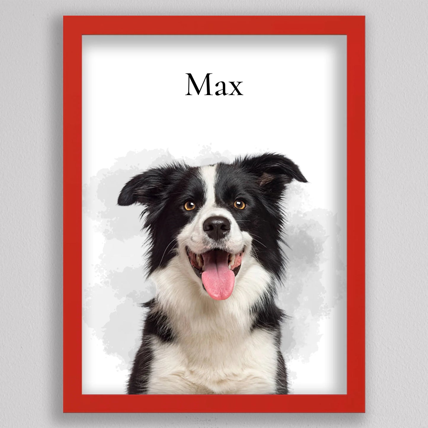 Kutya portré - Kiskedvences egyedi falikép