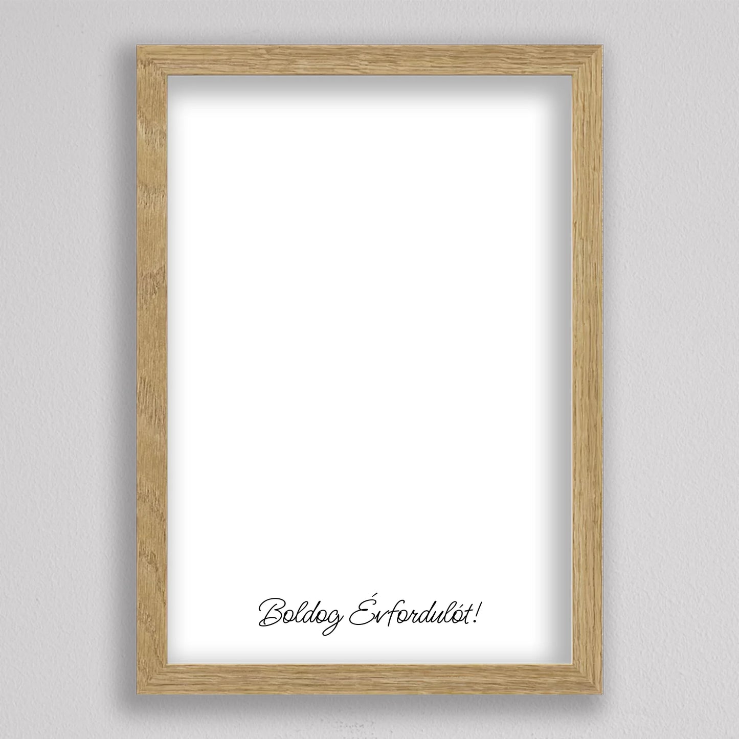 Egyedi számos fotó kollázs 0-tól 9-ig évfordulóra, születésnapra