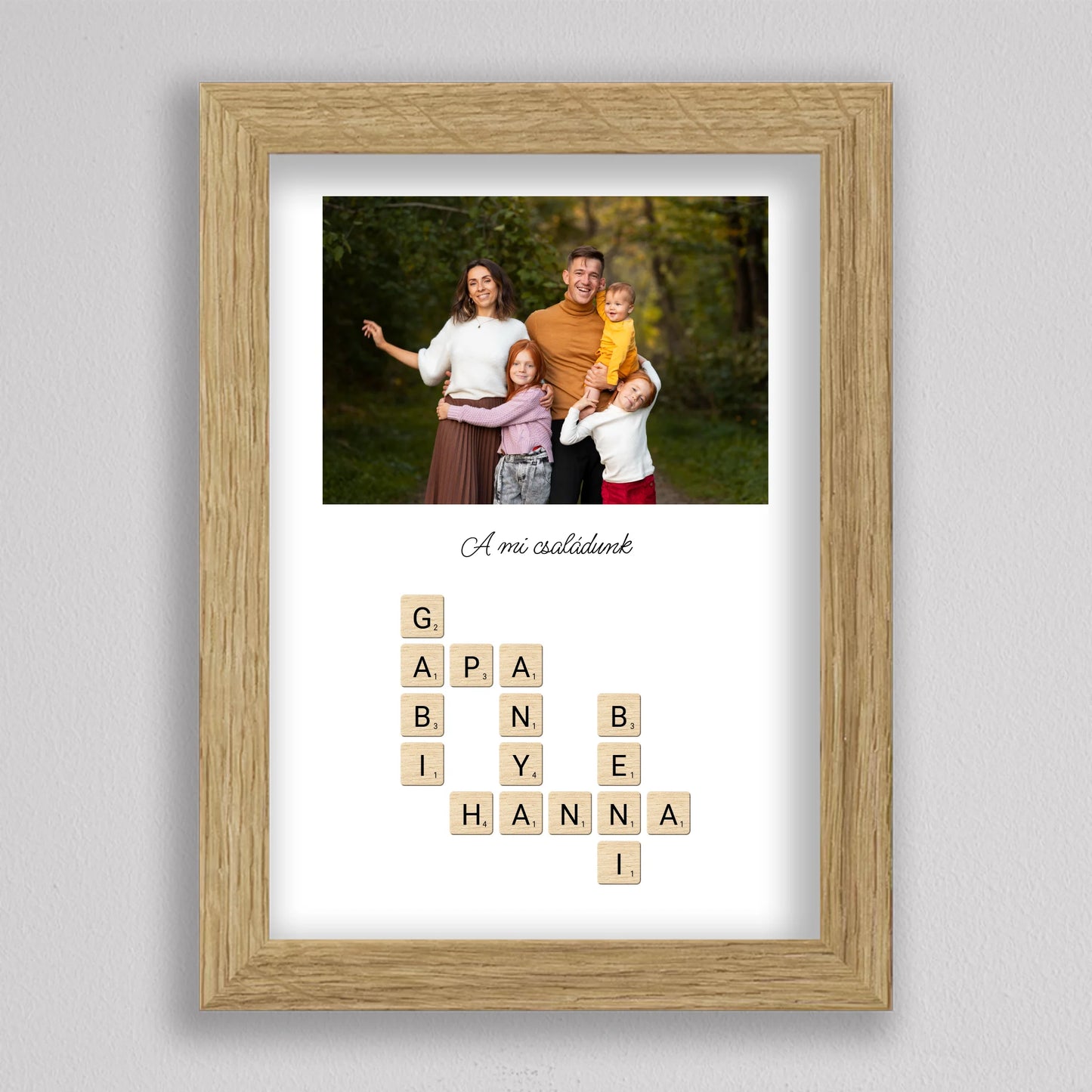 Családi Scrabble, szókirakó #2