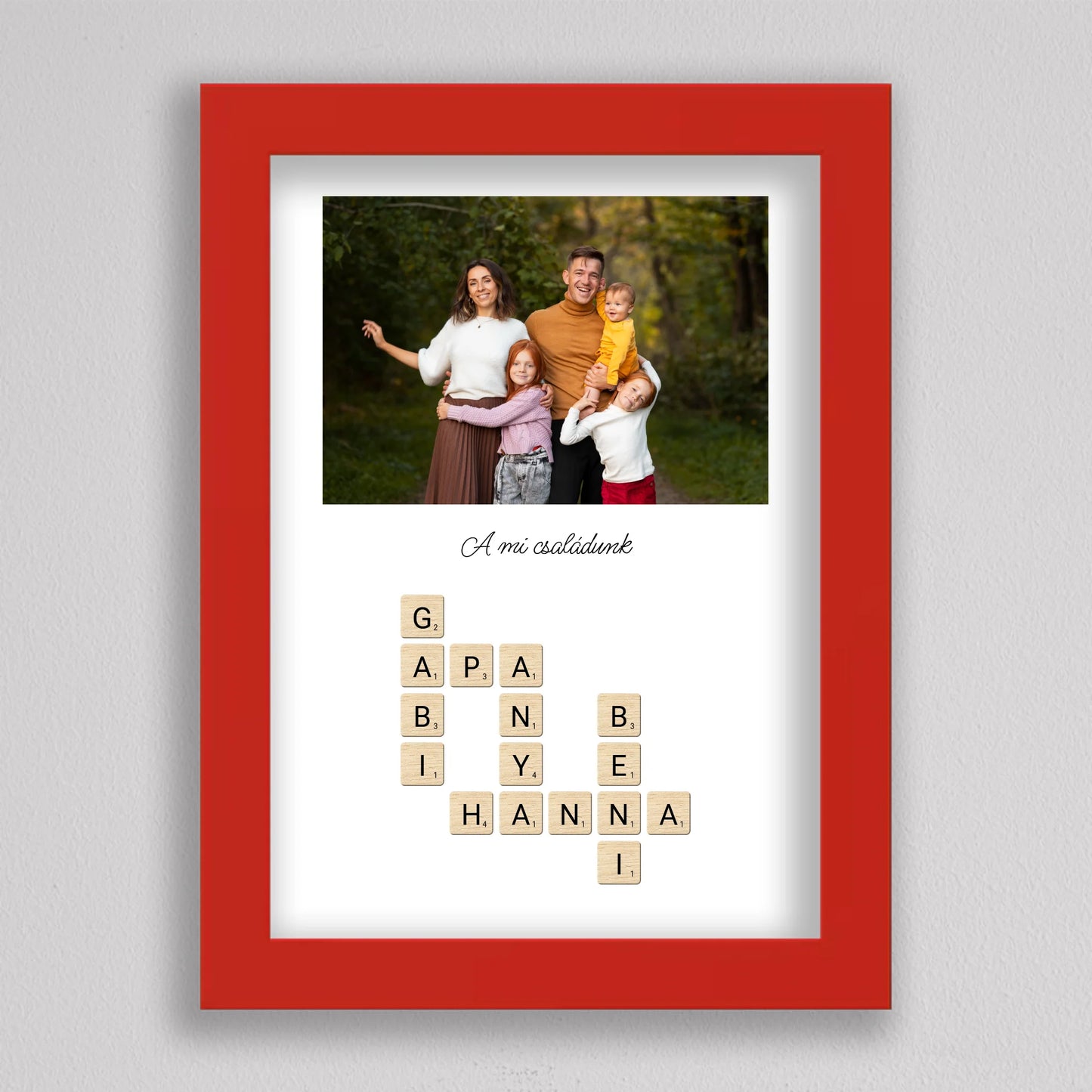 Családi Scrabble, szókirakó #2