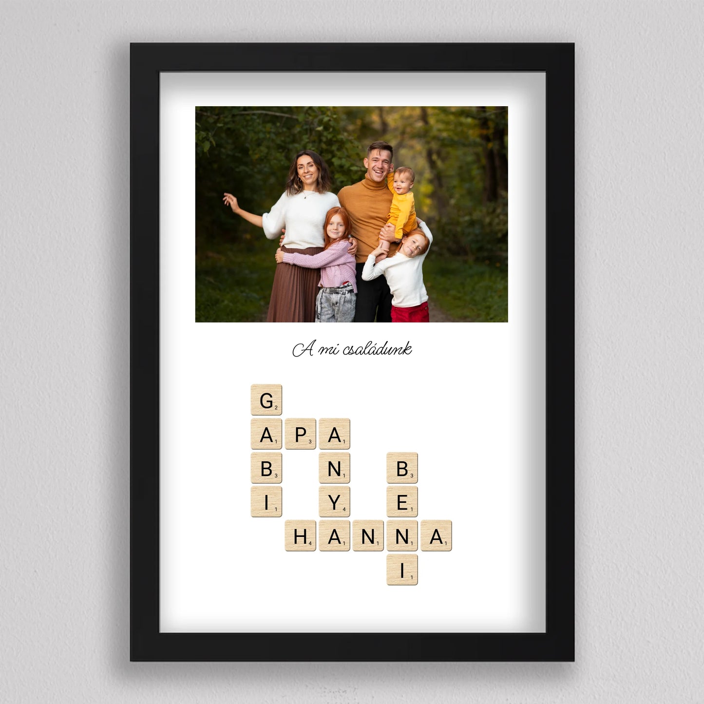 Családi Scrabble, szókirakó #2