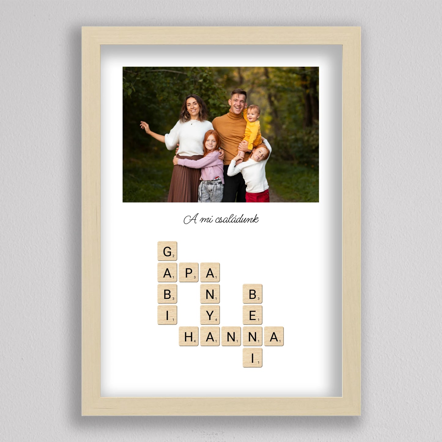 Családi Scrabble, szókirakó #2