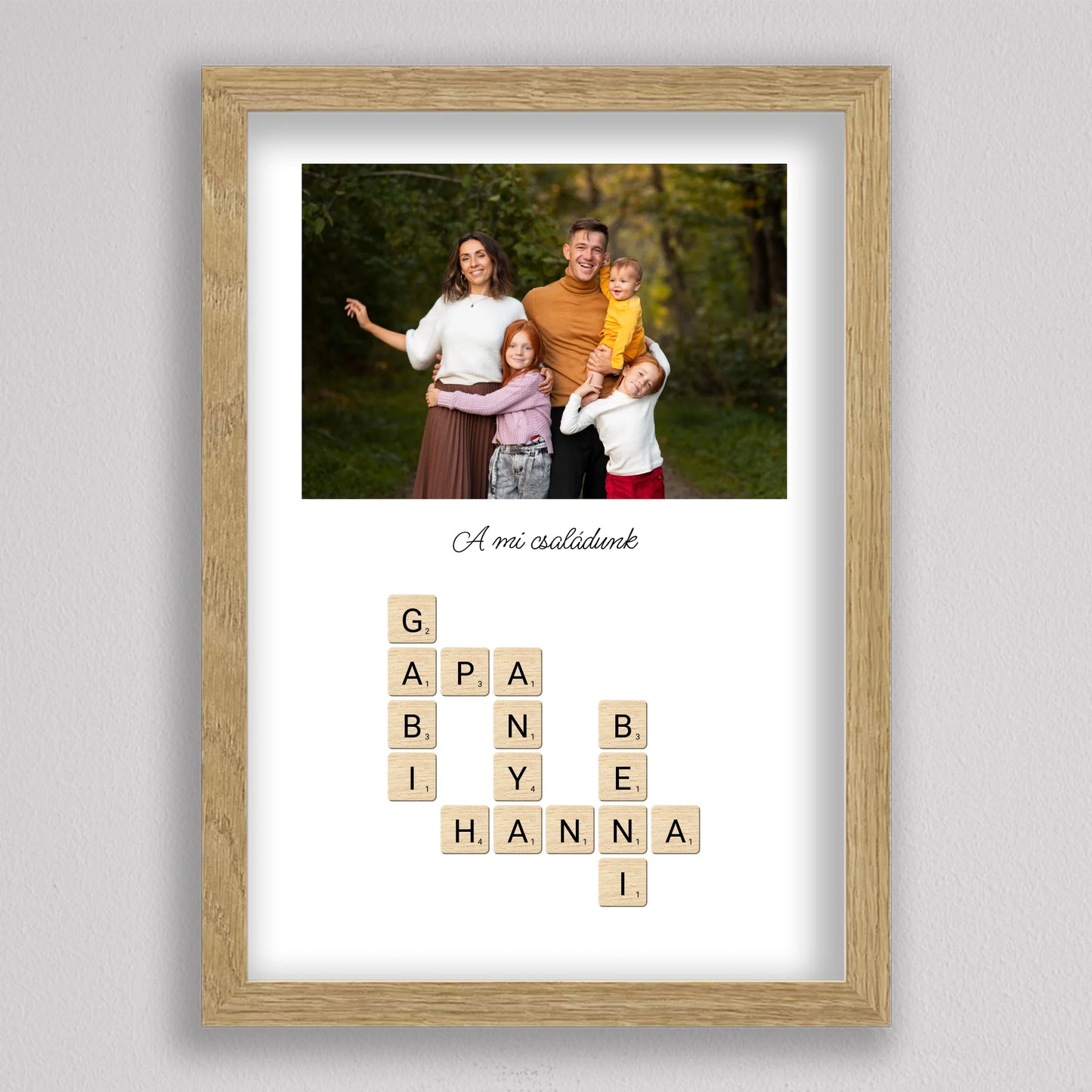 Családi Scrabble, szókirakó #2