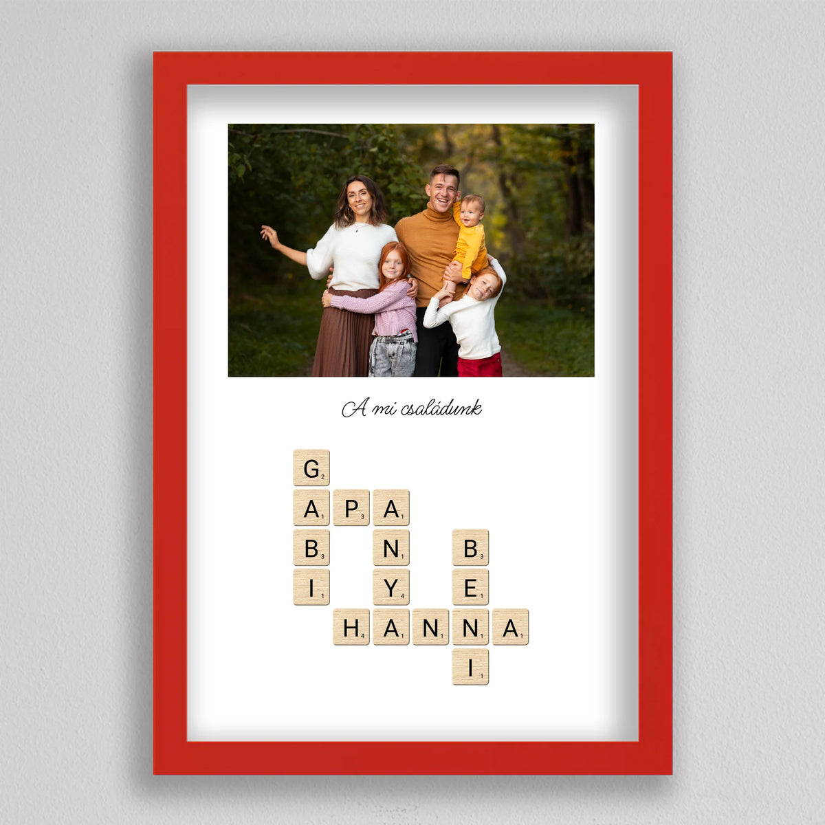 Családi Scrabble, szókirakó #2