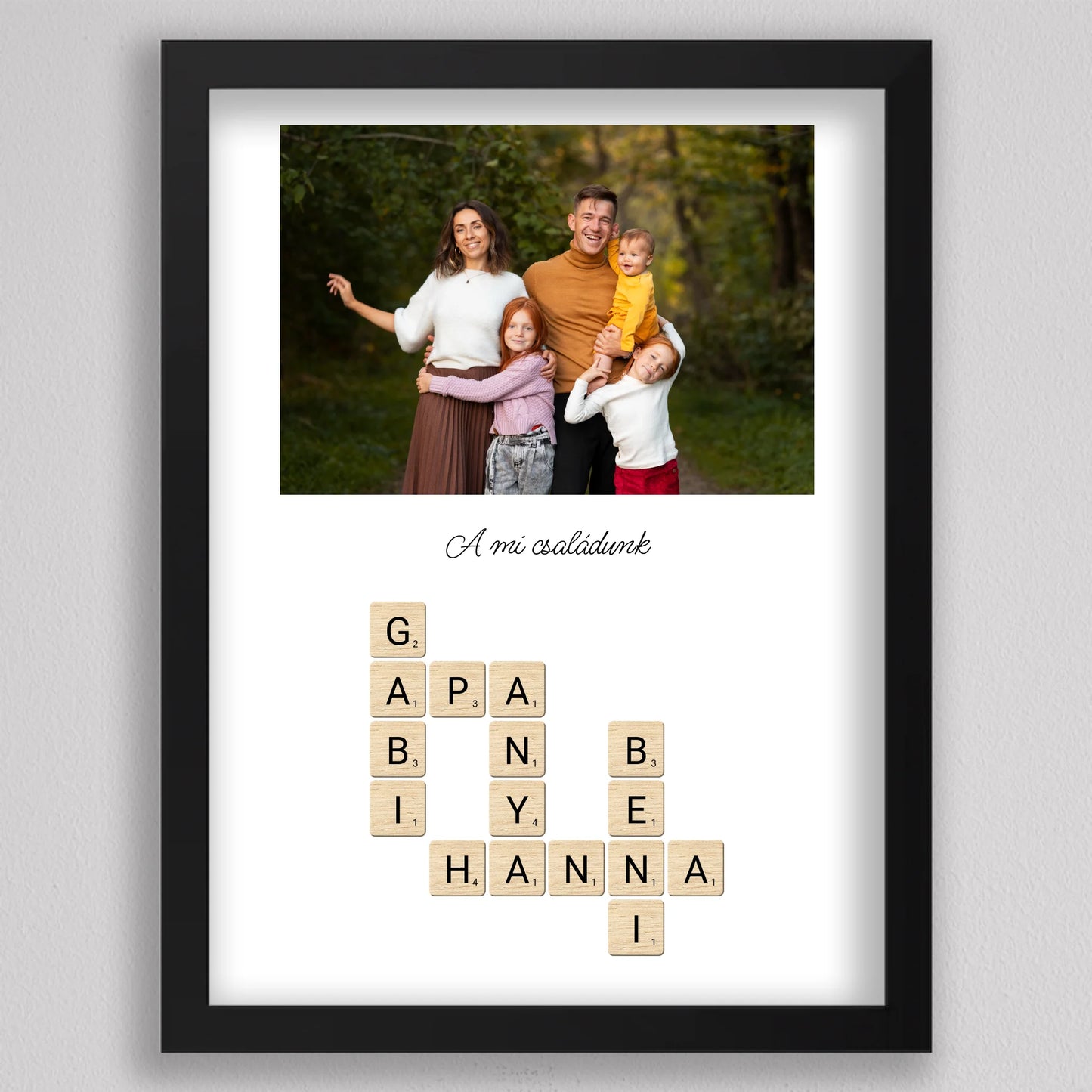 Családi Scrabble, szókirakó #2