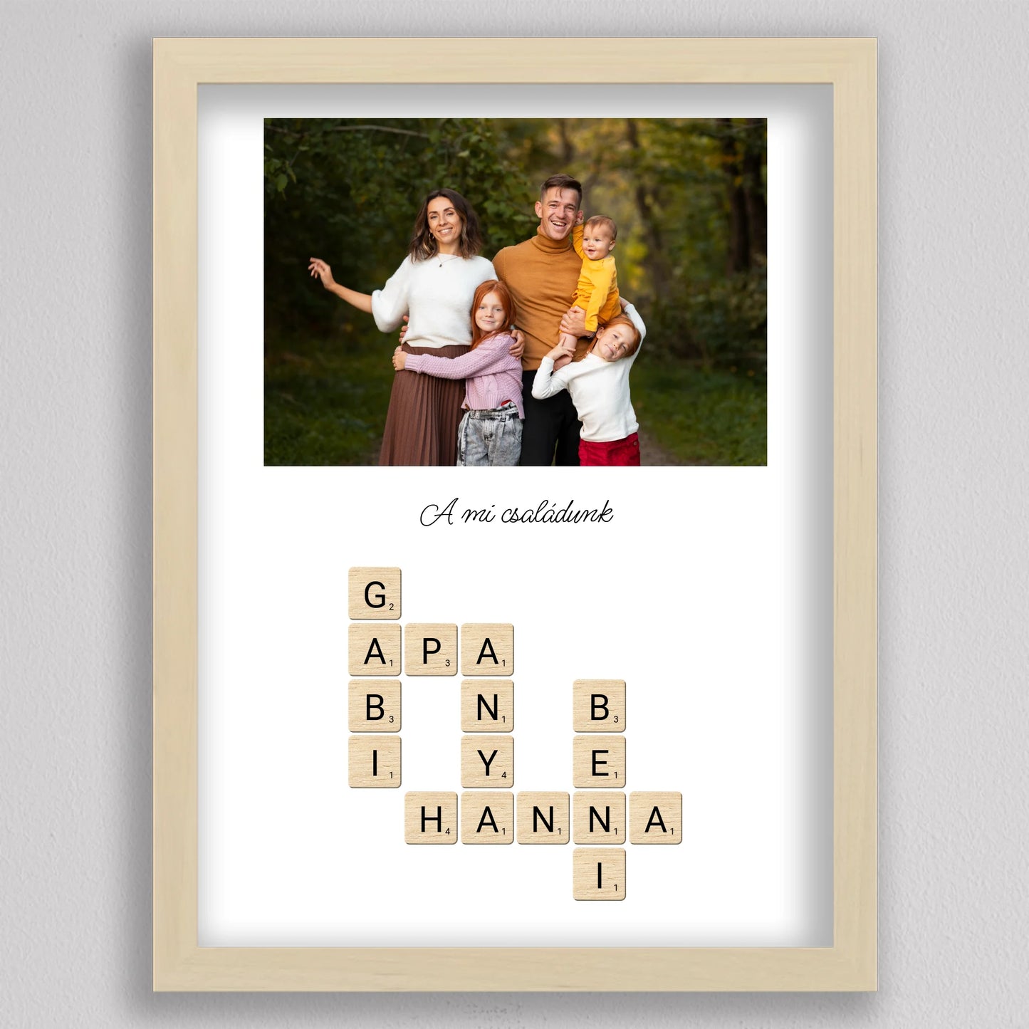 Családi Scrabble, szókirakó #2