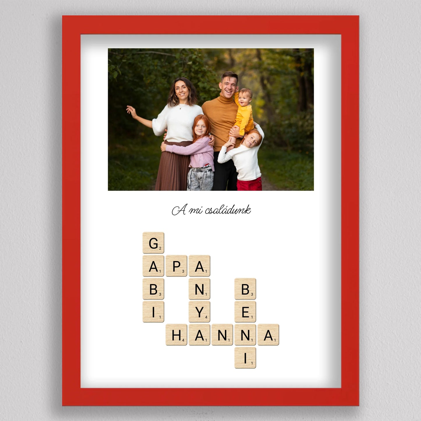 Családi Scrabble, szókirakó #2