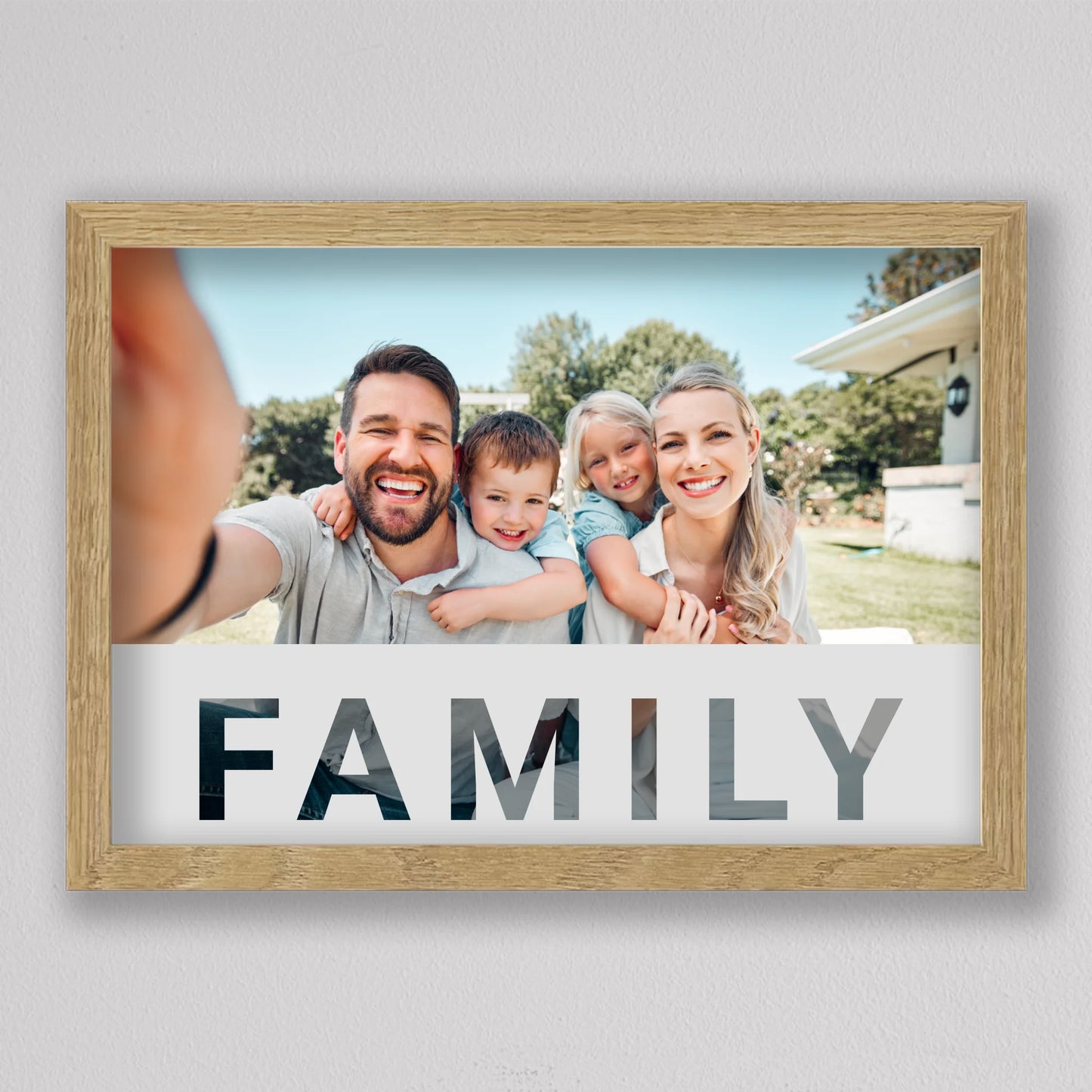 Family feliratú fotó kollázs #2