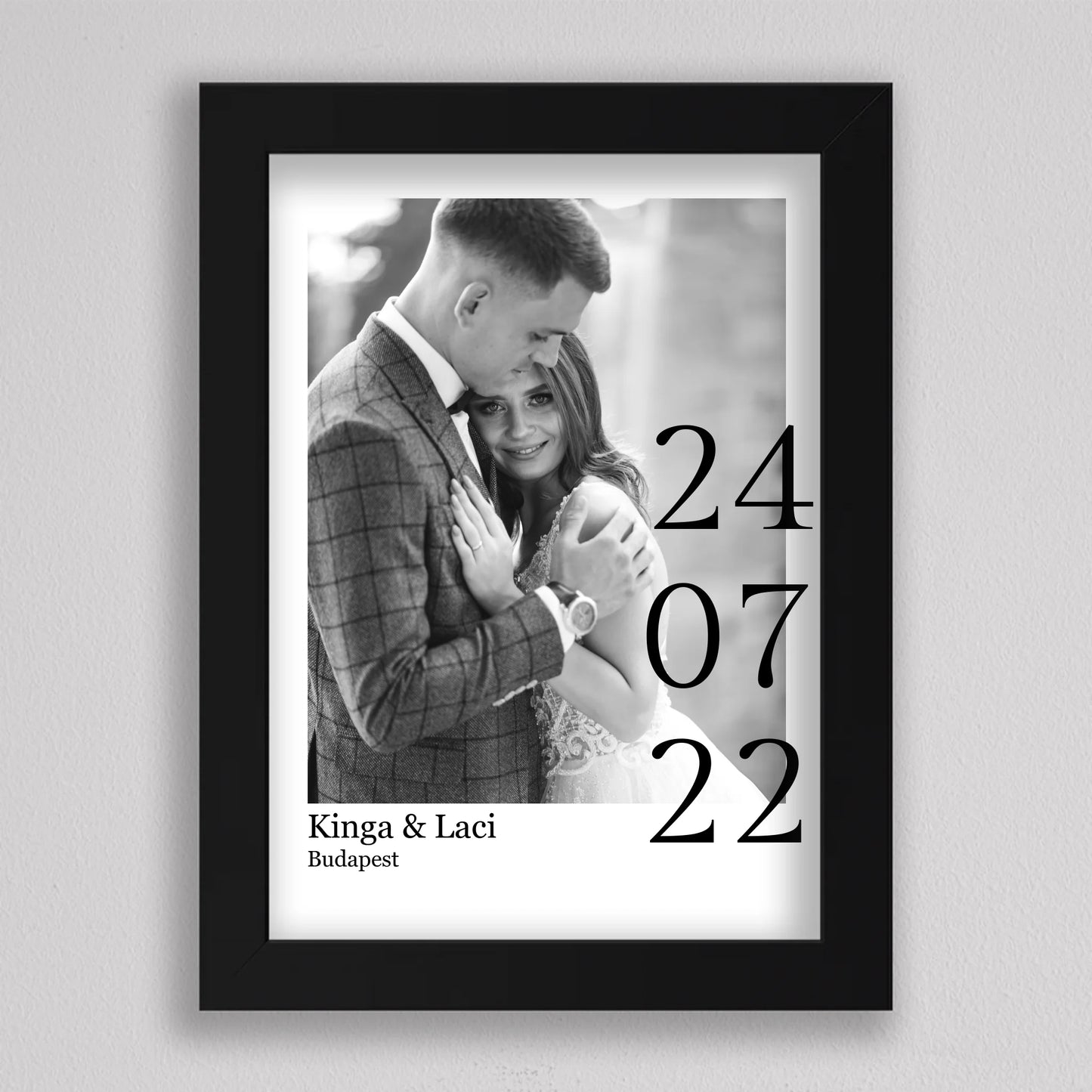 Esküvői emlékőrző, Évfordulós falikép