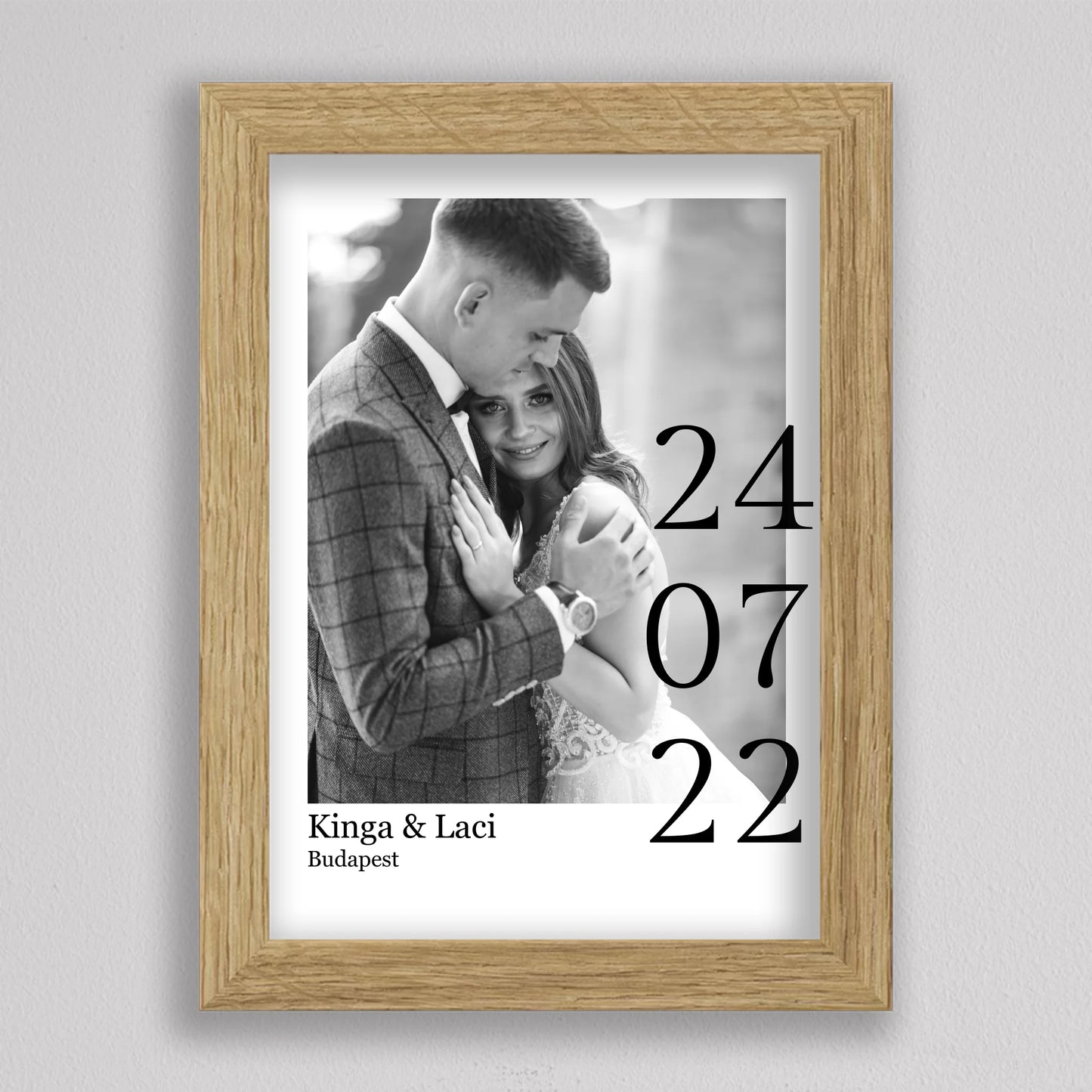 Esküvői emlékőrző, Évfordulós falikép