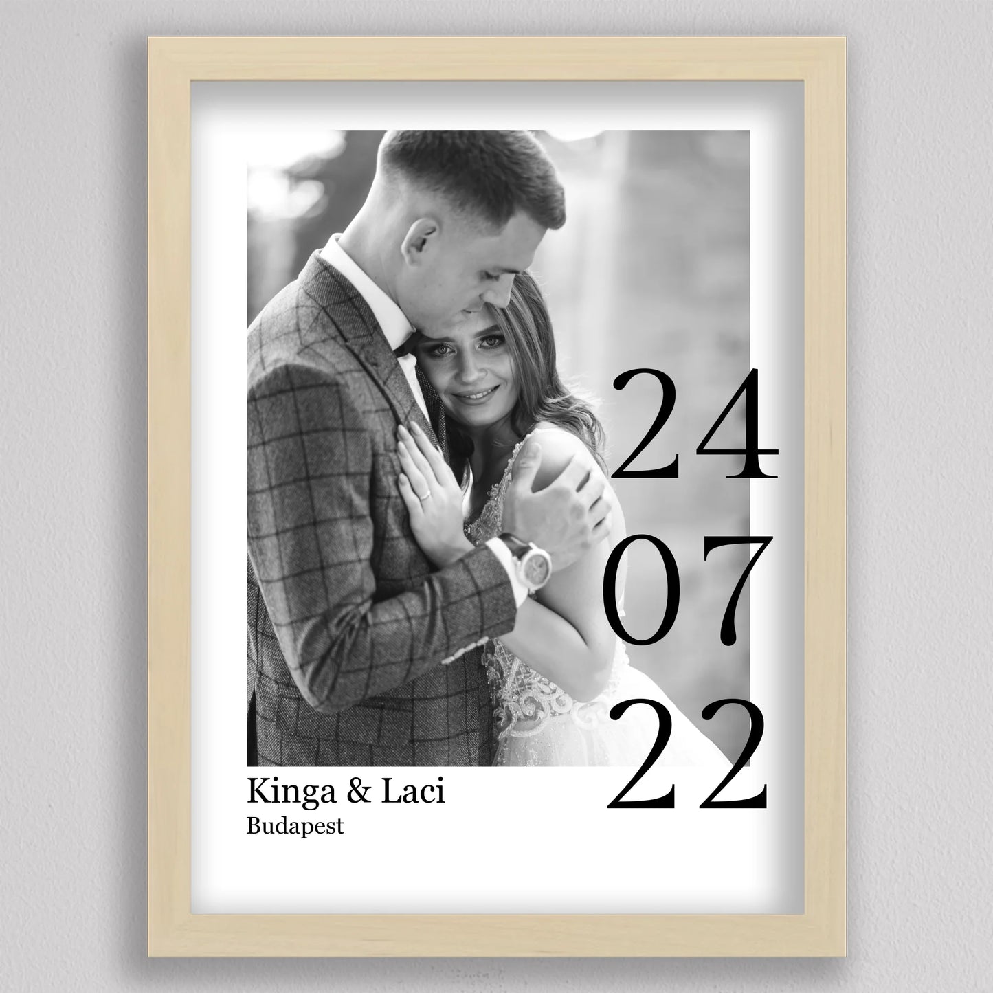 Esküvői emlékőrző, Évfordulós falikép