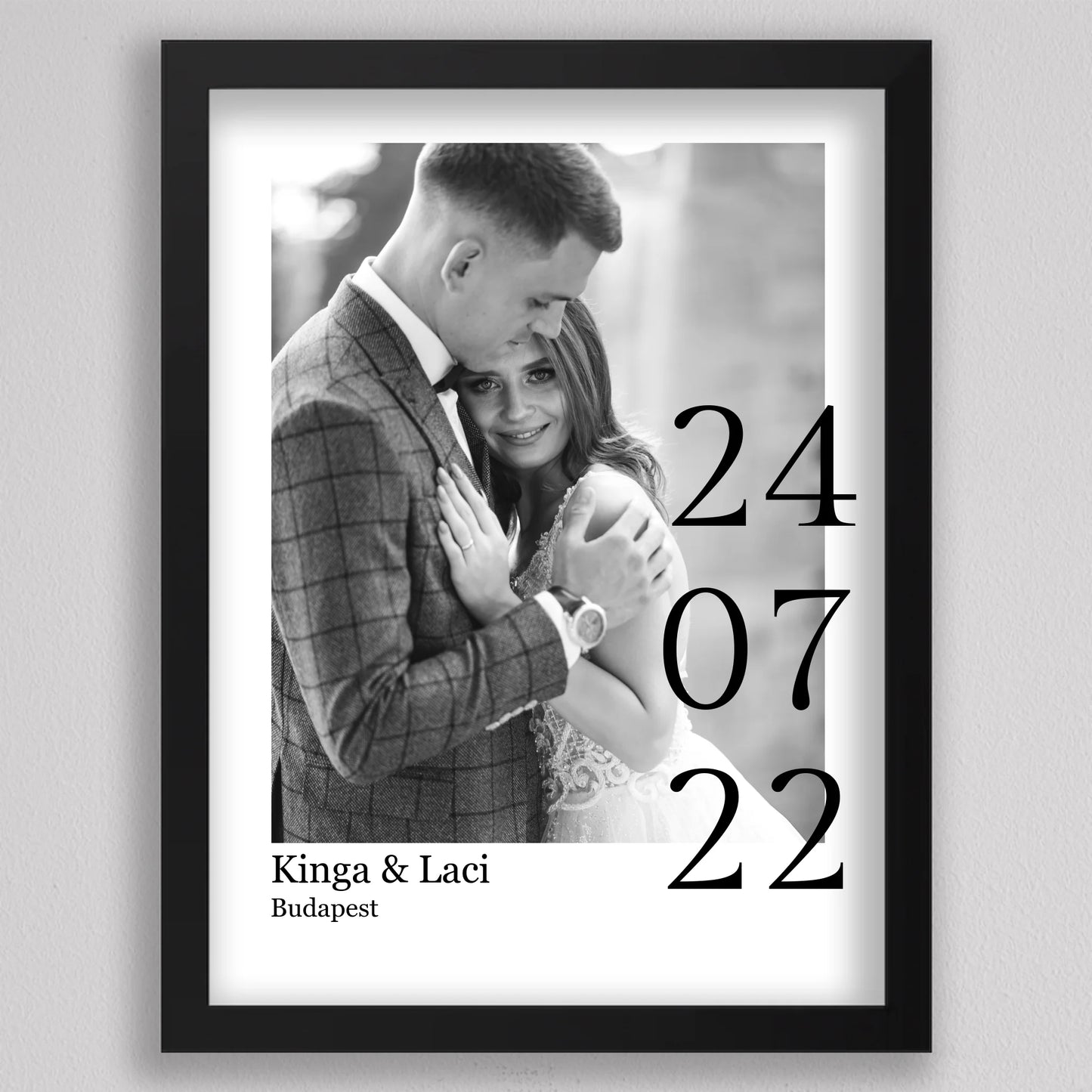 Esküvői emlékőrző, Évfordulós falikép