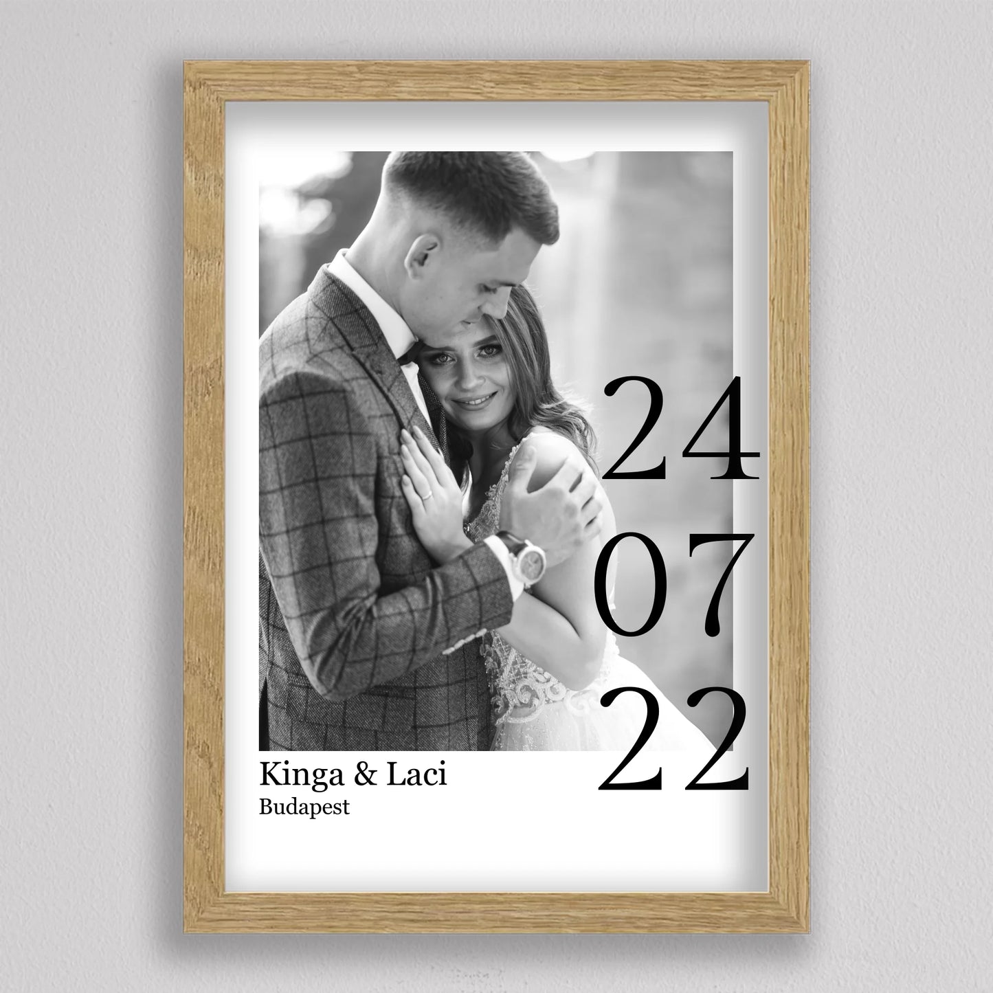 Esküvői emlékőrző, Évfordulós falikép