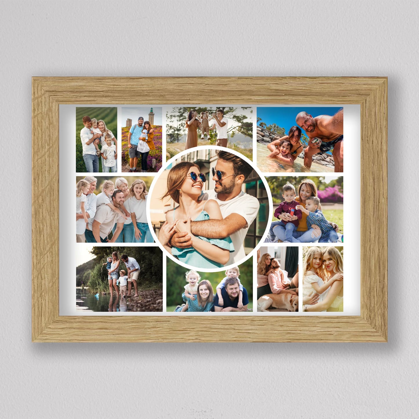 Egyedi Családi Fotókollázs - 11 Képpel