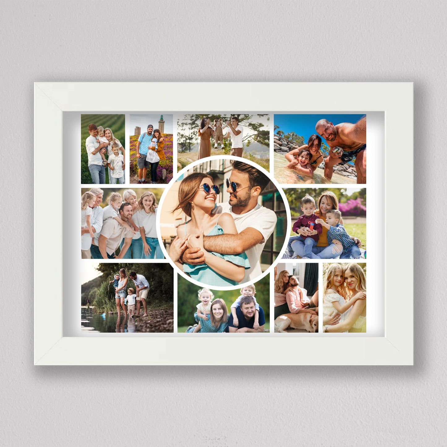 Egyedi Családi Fotókollázs - 11 Képpel