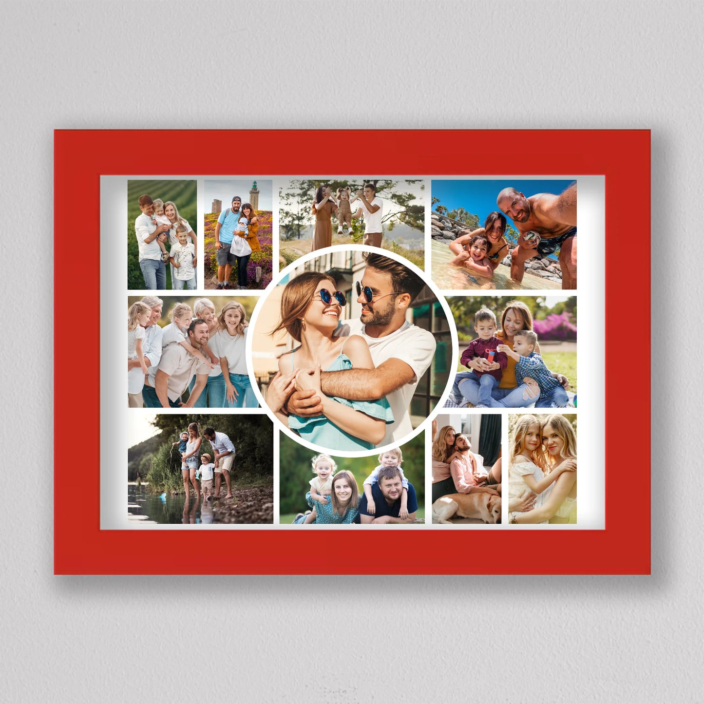 Egyedi Családi Fotókollázs - 11 Képpel