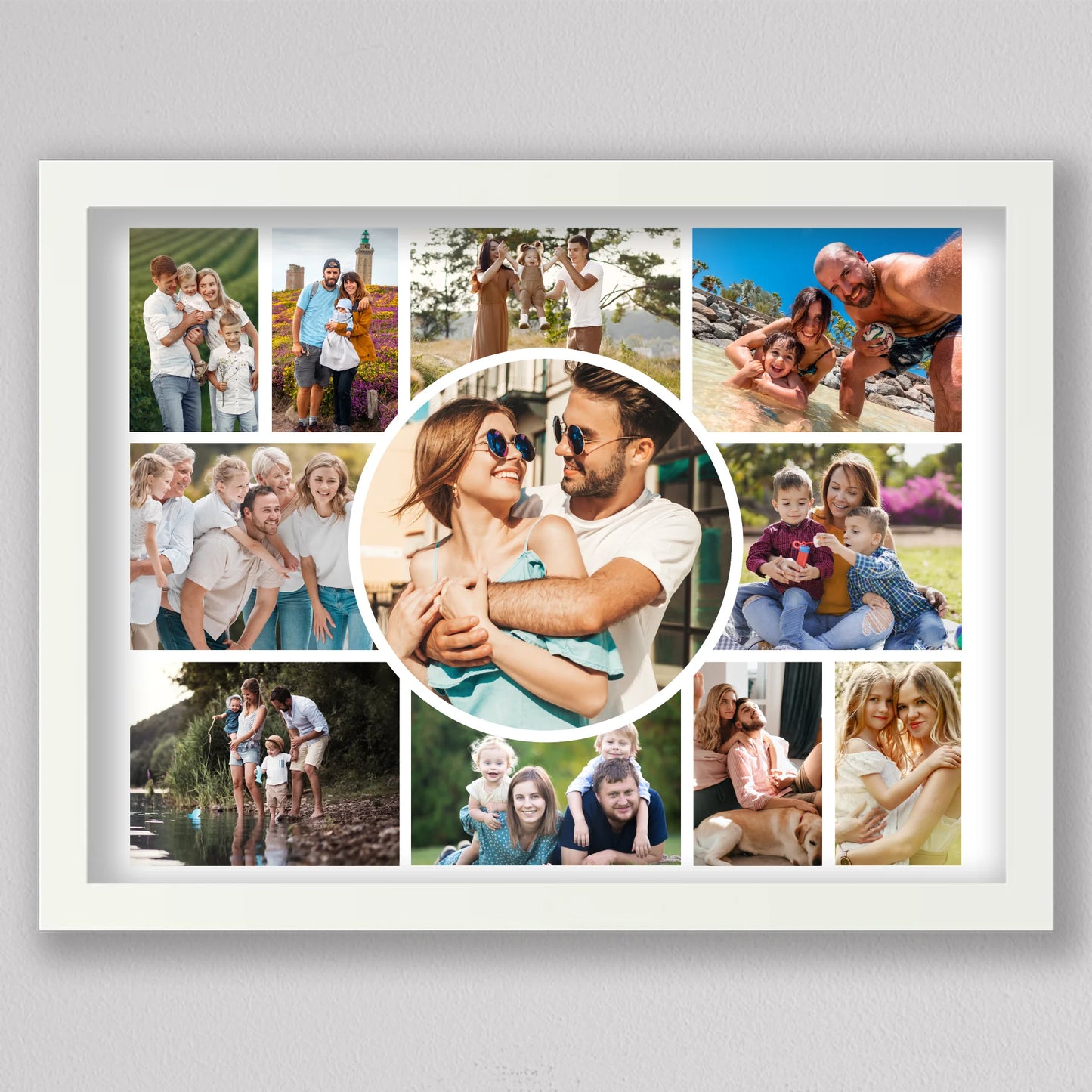 Egyedi Családi Fotókollázs - 11 Képpel