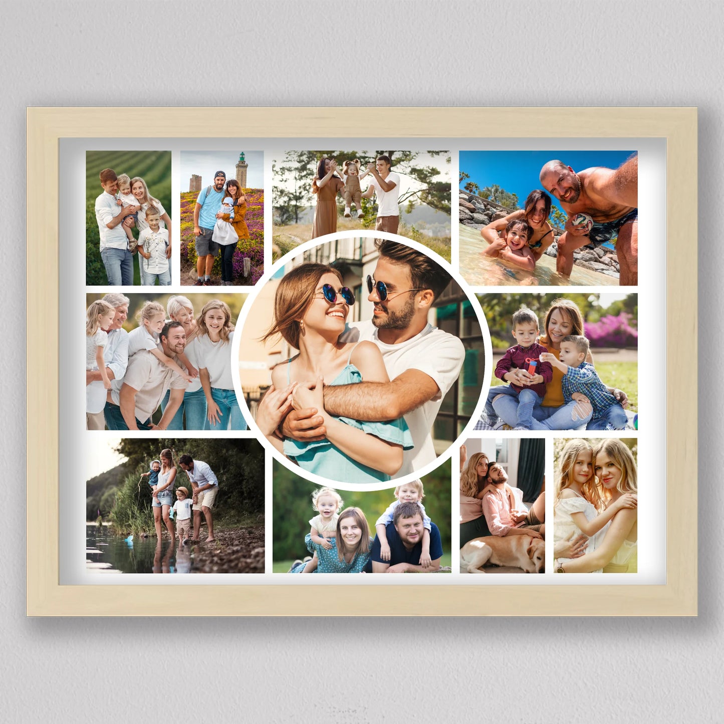 Egyedi Családi Fotókollázs - 11 Képpel