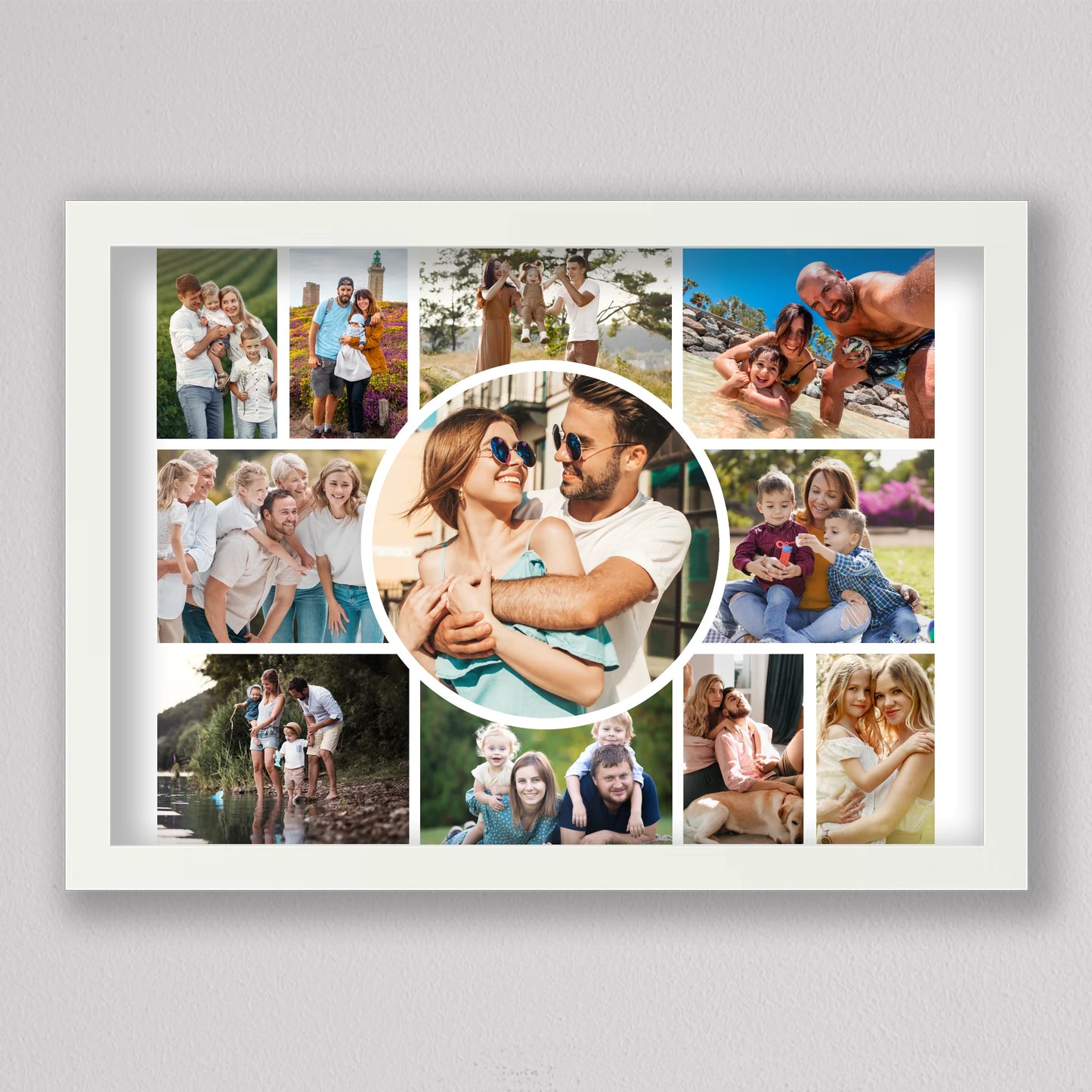 Egyedi Családi Fotókollázs - 11 Képpel