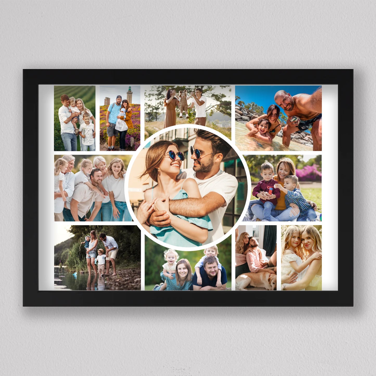 Egyedi Családi Fotókollázs - 11 Képpel