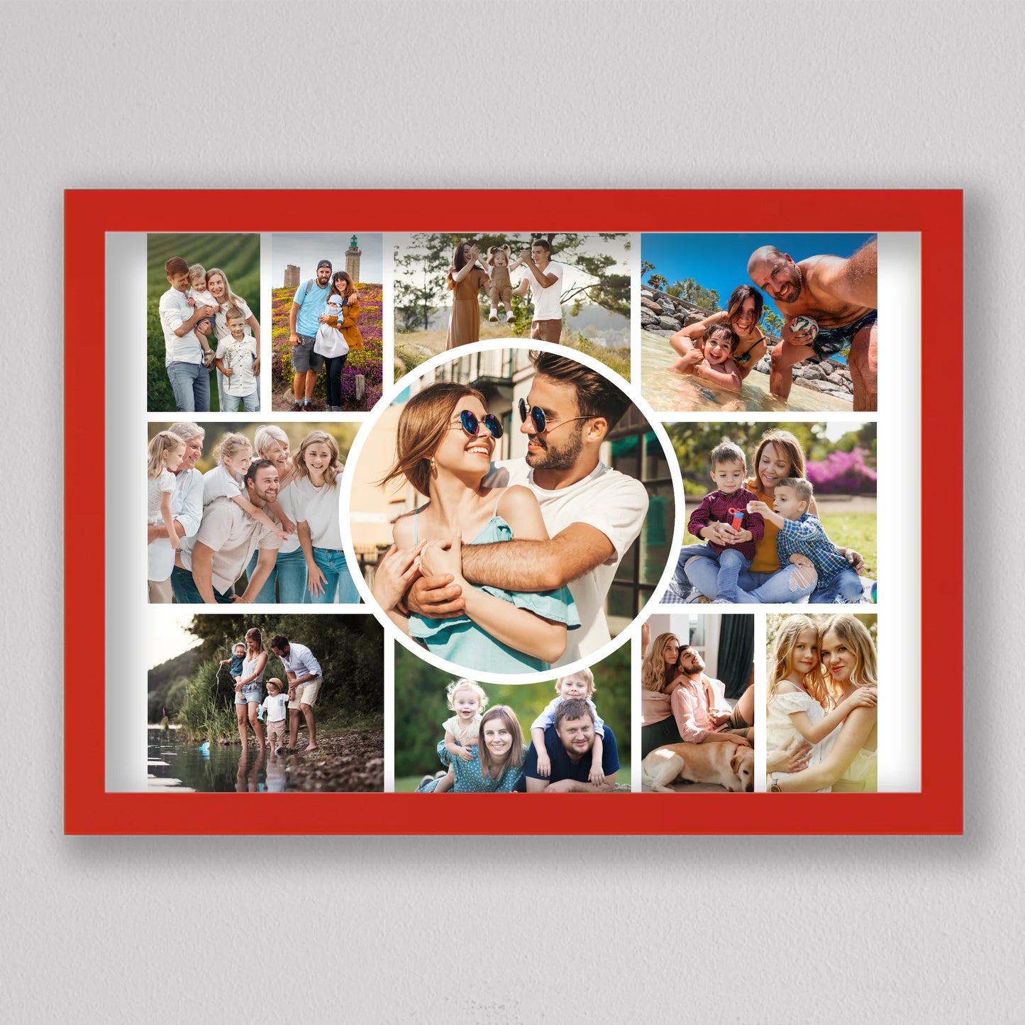 Egyedi Családi Fotókollázs - 11 Képpel