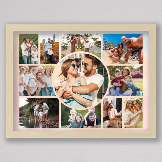 Egyedi Családi Fotókollázs - 11 Képpel