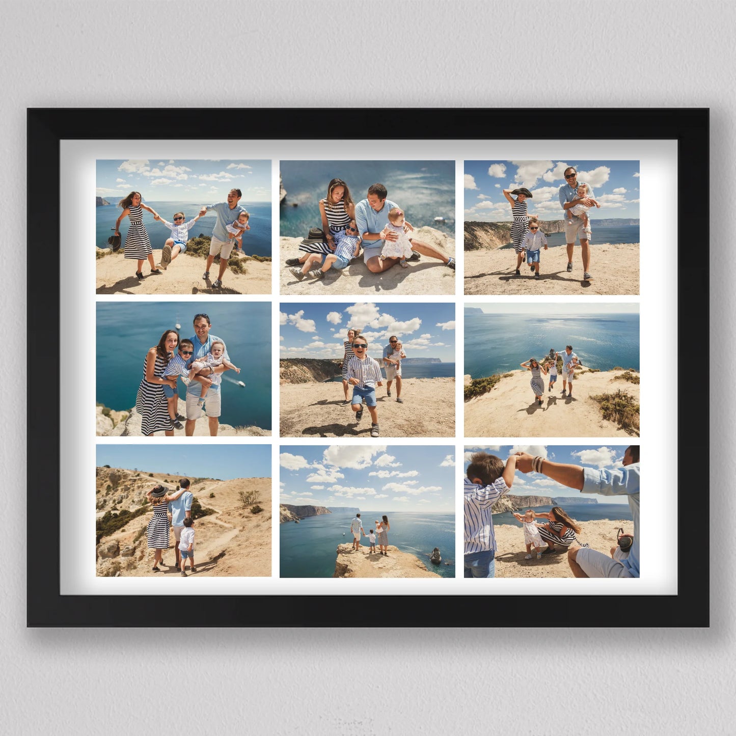 Személyes Pillanatok – 9 Képes Fotókollázs