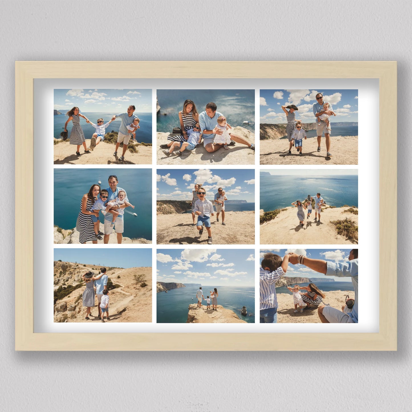 Személyes Pillanatok – 9 Képes Fotókollázs