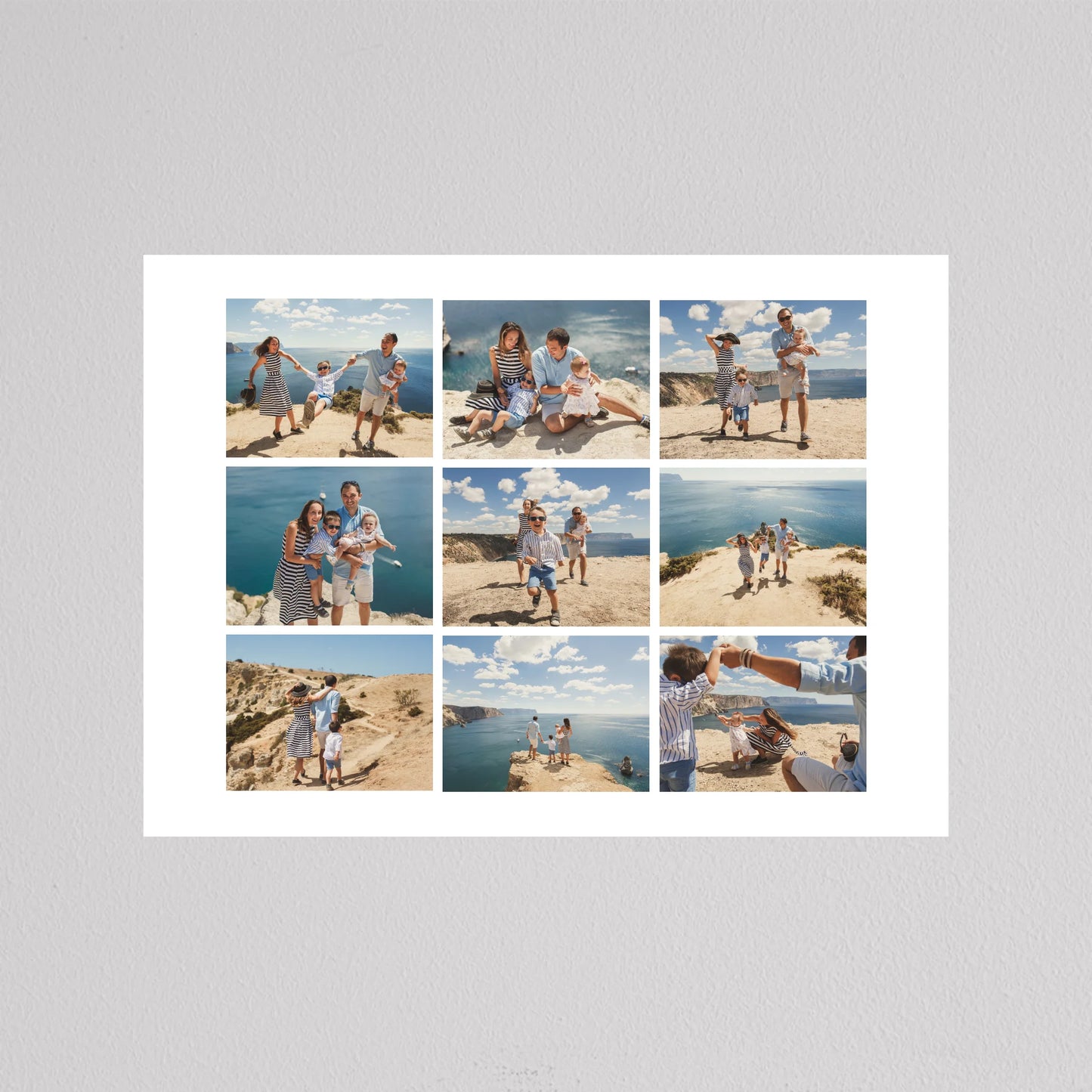 Személyes Pillanatok – 9 Képes Fotókollázs