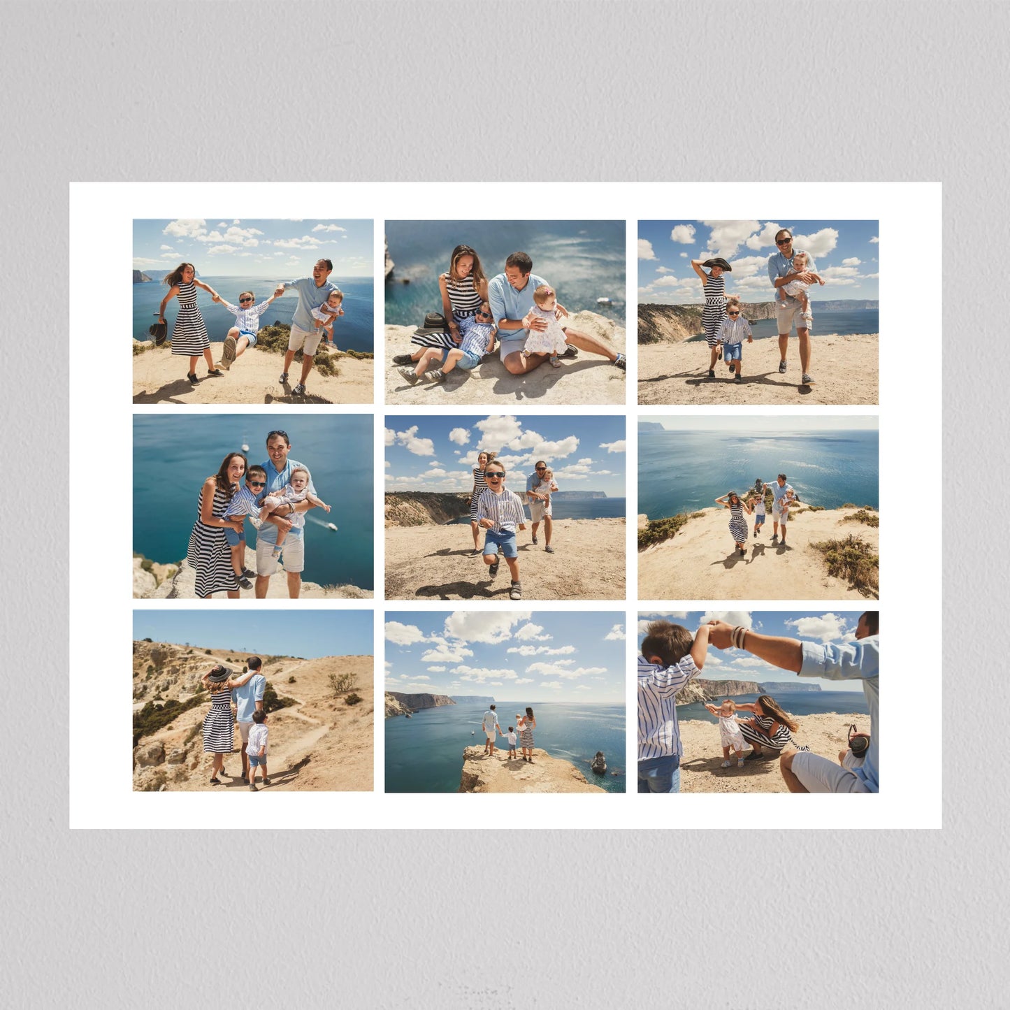 Személyes Pillanatok – 9 Képes Fotókollázs