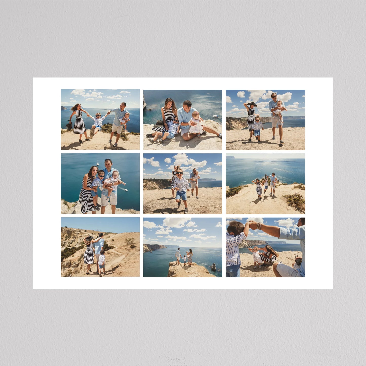 Személyes Pillanatok – 9 Képes Fotókollázs