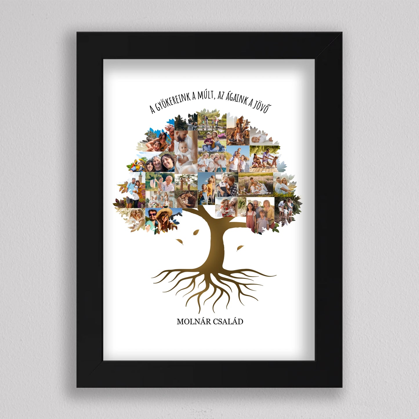 Családi Történet Képekben – Személyre Szabható Családfa #1