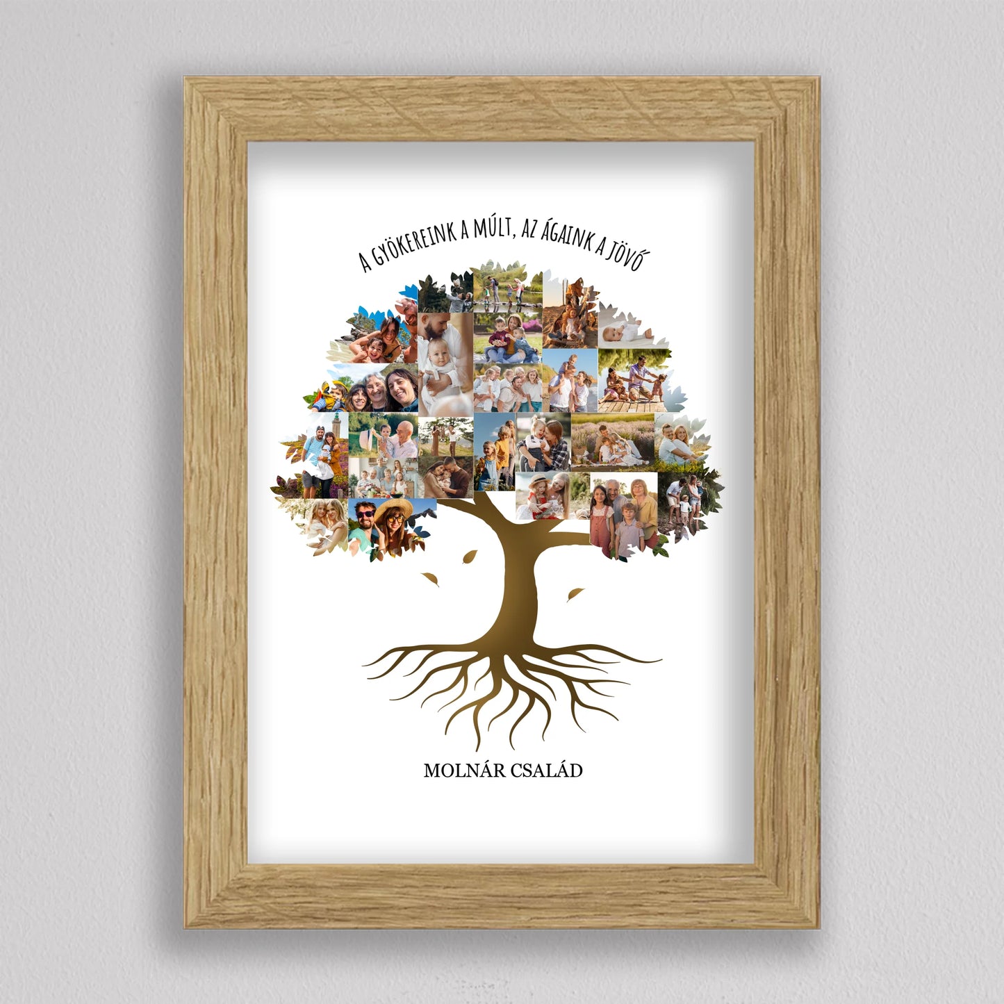 Családi Történet Képekben – Személyre Szabható Családfa #1