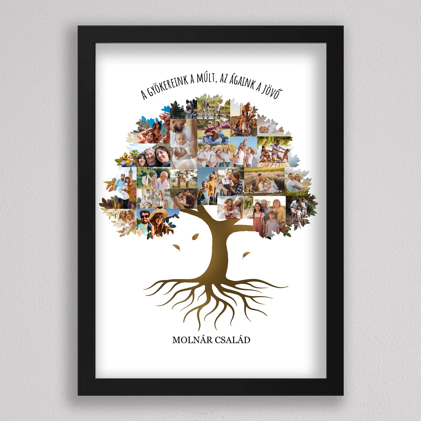 Családi Történet Képekben – Személyre Szabható Családfa #1
