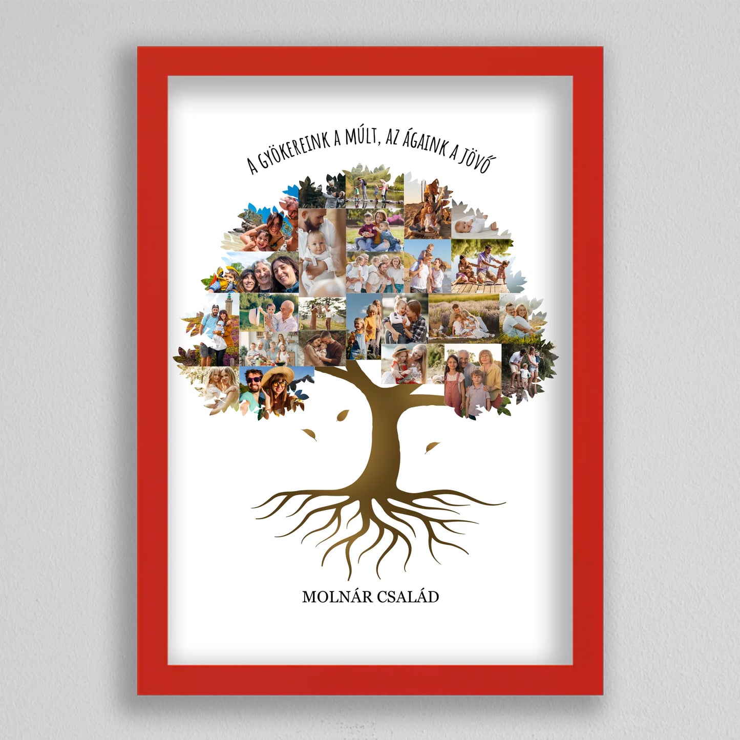 Családi Történet Képekben – Személyre Szabható Családfa #1
