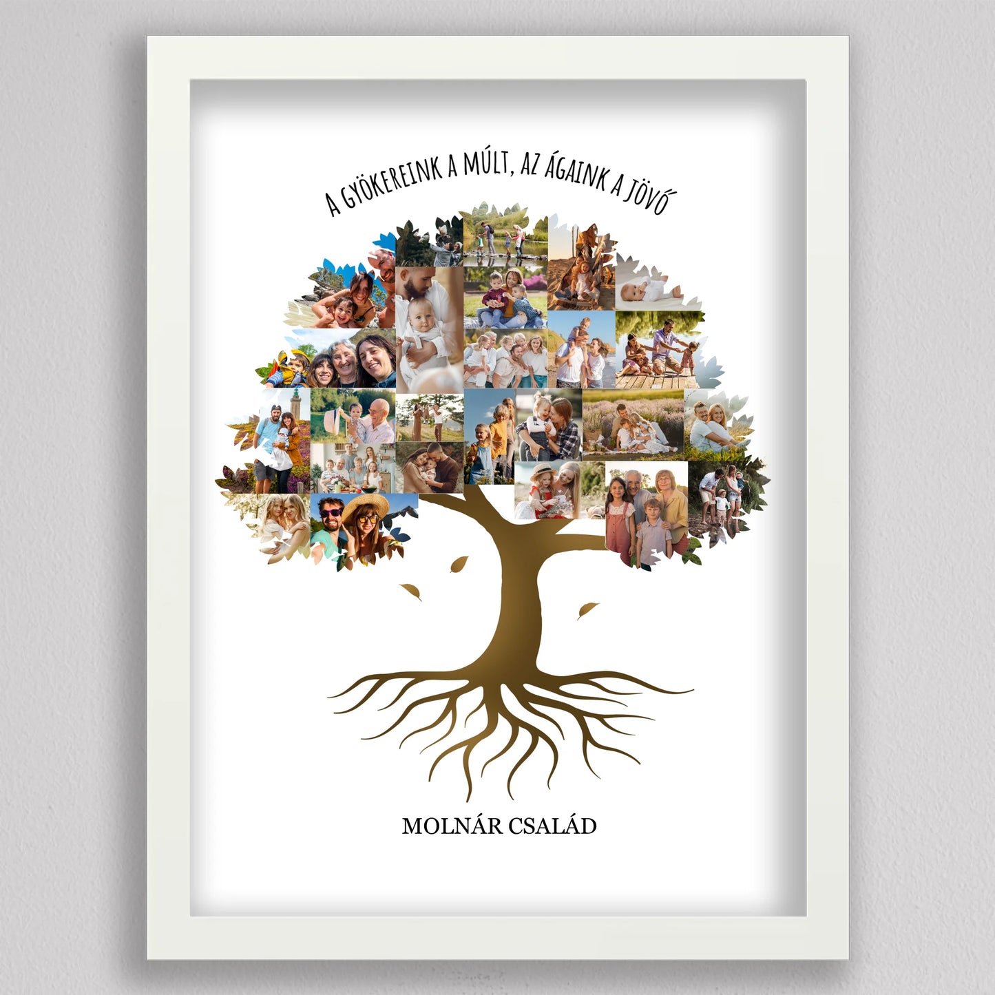 Családi Történet Képekben – Személyre Szabható Családfa #1